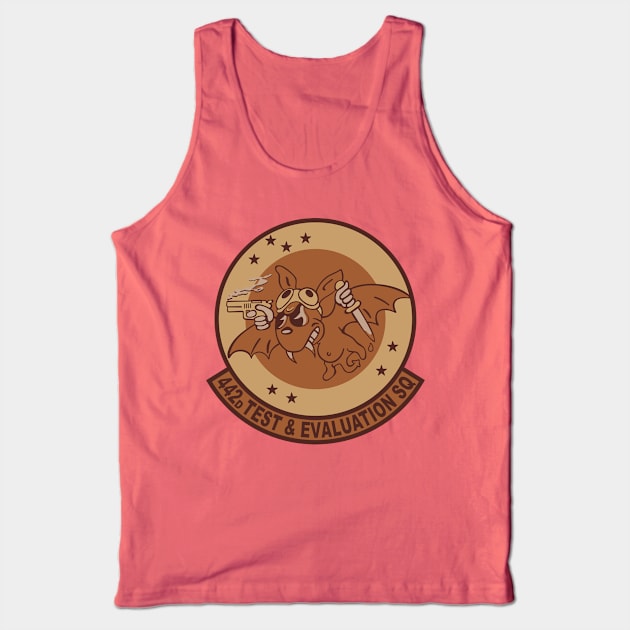 422d Test Squadron - Low Visibility Tank Top by MBK